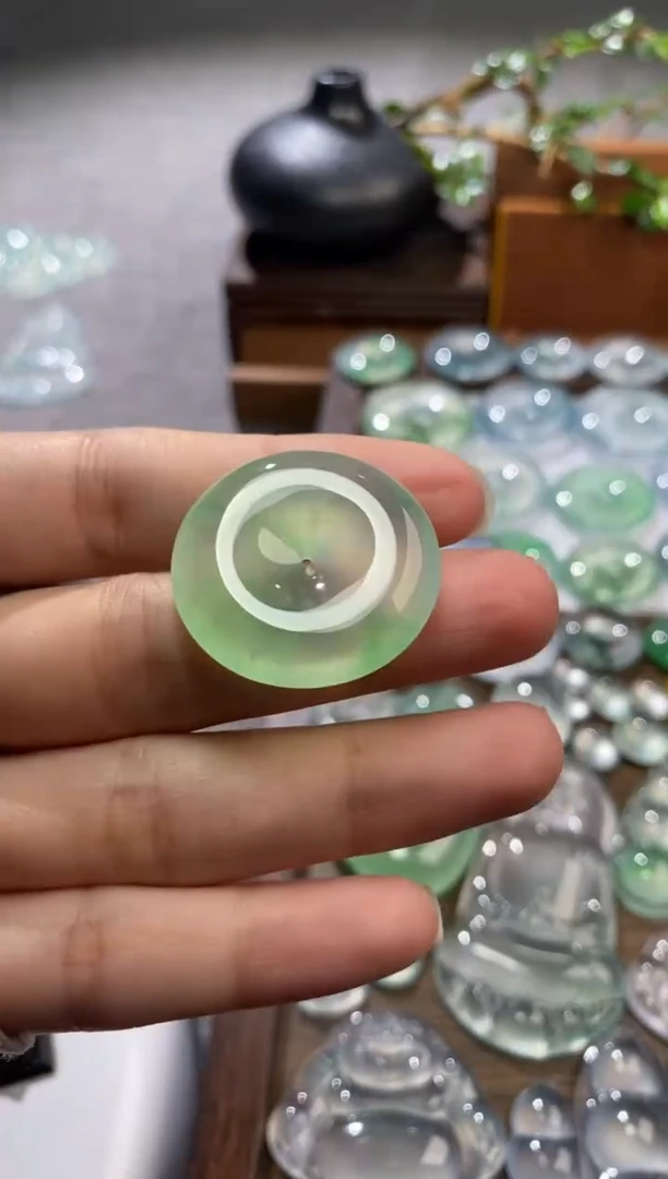 吊坠(不含链)未镶嵌翡翠扣子