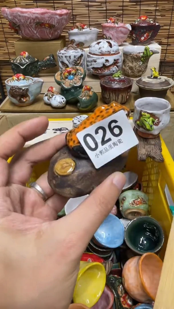 梁*026精美粗陶手工柴烧