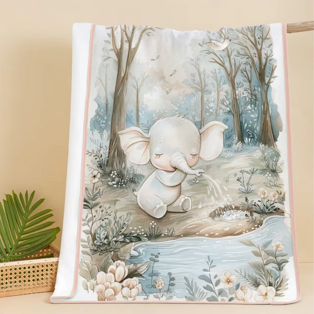 贝瑞拉新款隔尿垫大尺寸【80*120纯棉A类防水防侧漏柔软透气隔尿垫