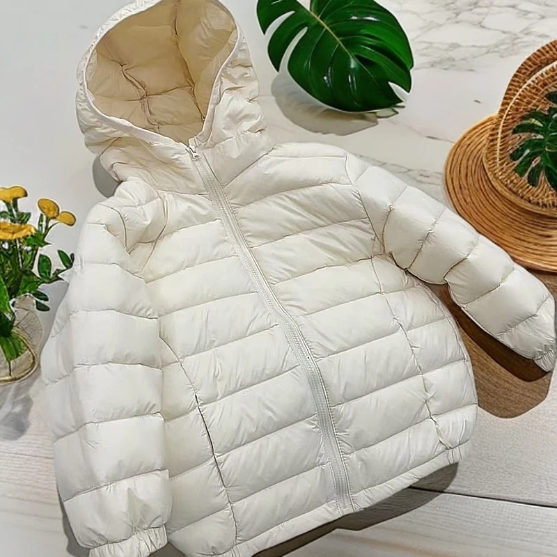 501156《现》韩版儿童休闲舒适百搭加厚保暖时尚轻薄冬季防寒外套