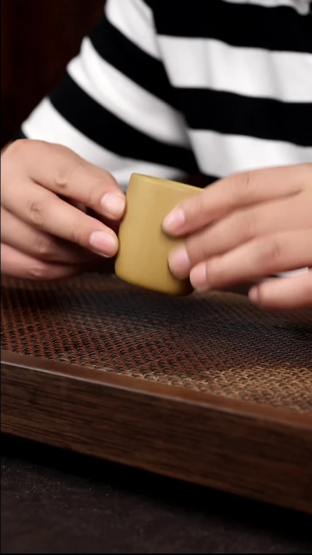 茶壶紫砂黄金段高杯