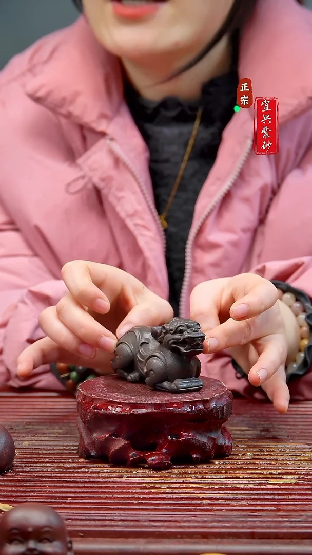 紫砂茶宠宜兴紫砂茶宠摆件