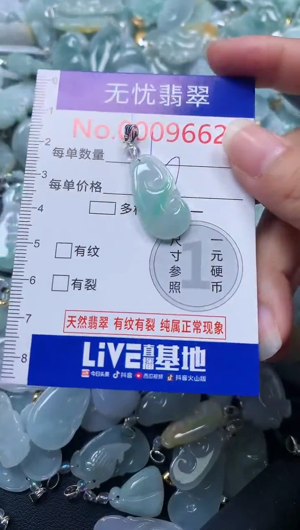 颈饰未镶嵌翡翠9662