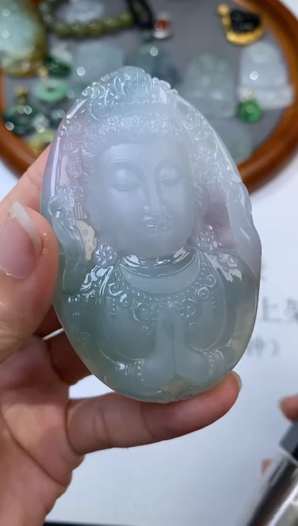 未镶嵌挂件翡翠明*g305898