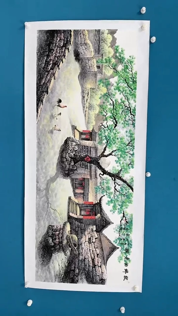 【闪购商品】国画 1.17-国检-王夫怀-六尺64