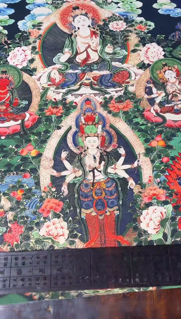 卷轴画东东唐卡tk160