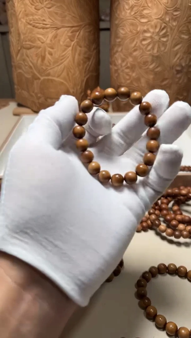 【闪购商品】檀香木手串/手链1.0顺纹瑕疵福利