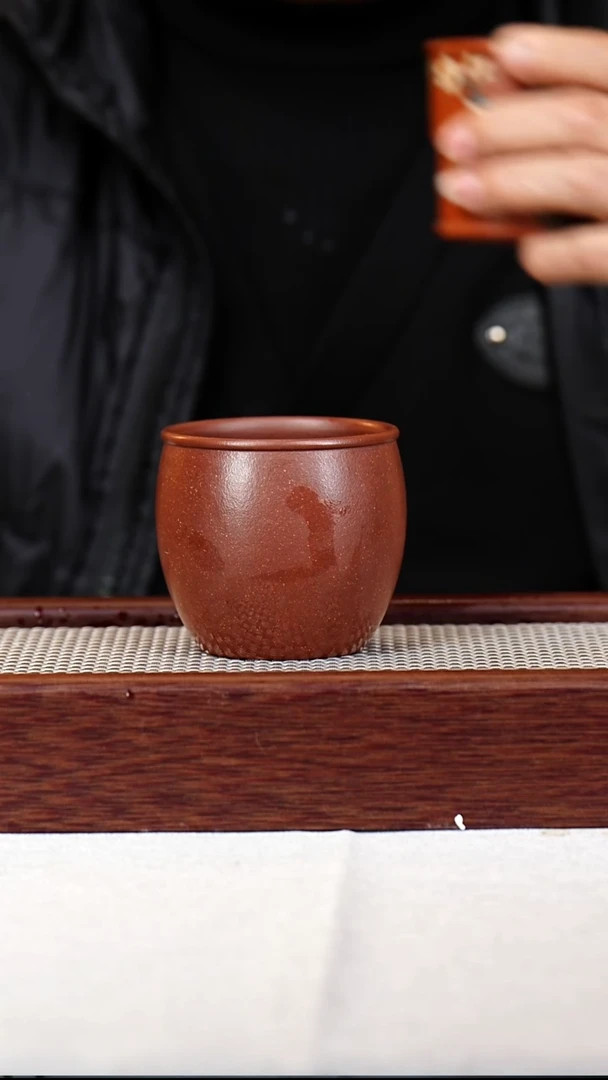 茶杯紫砂宜兴紫砂杯180CC    19