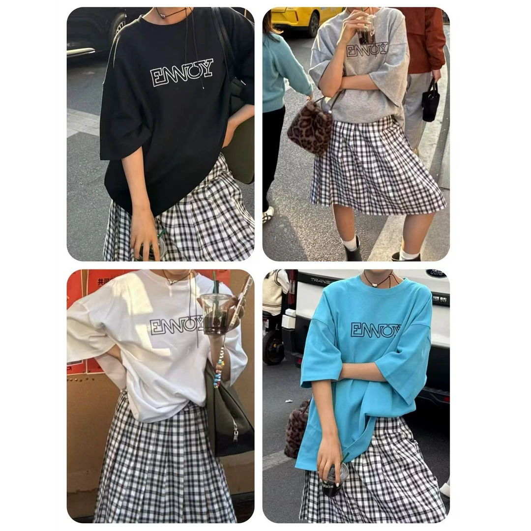 SANBARA-春季新款简约圆领上衣#88055