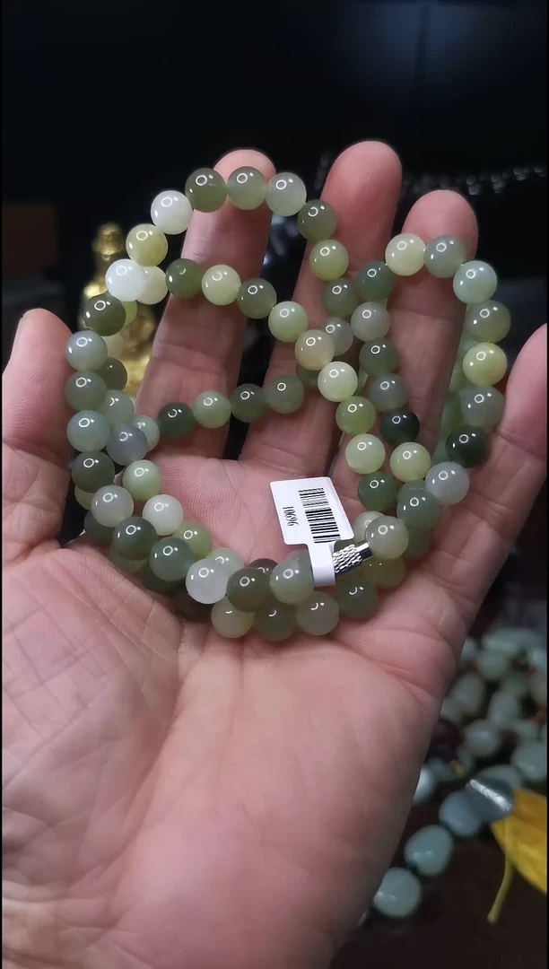 【闪购商品】和田玉项链未镶嵌多宝项链+手链