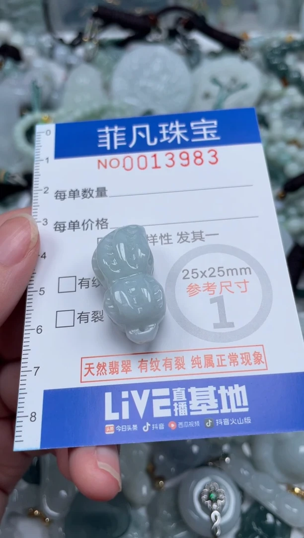 颈饰未镶嵌翡翠13983