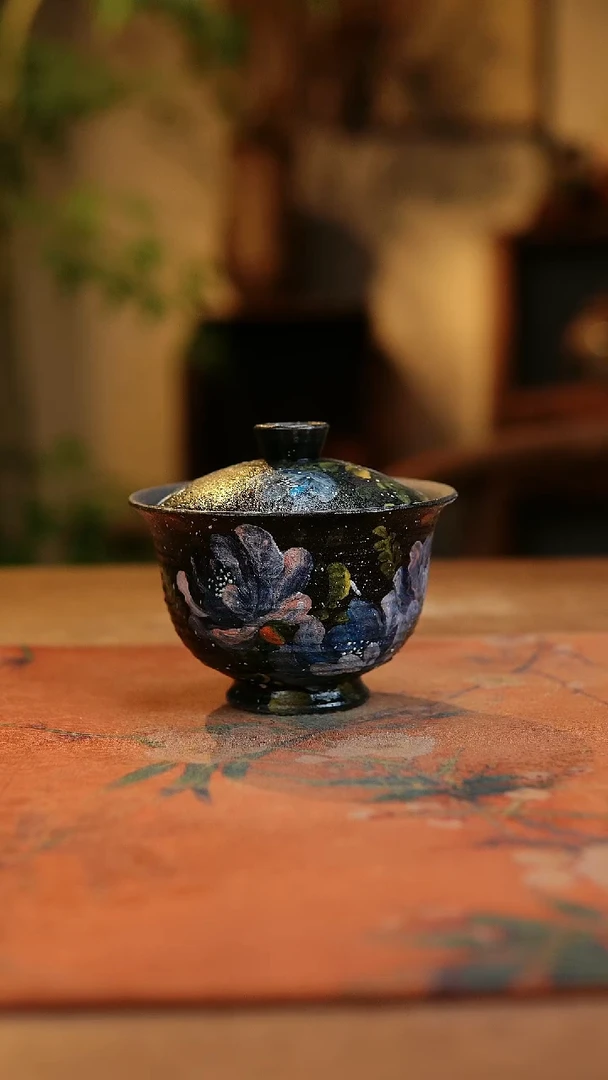 【闪购商品】瓷片1921景德镇手工手绘釉下彩高温瓷