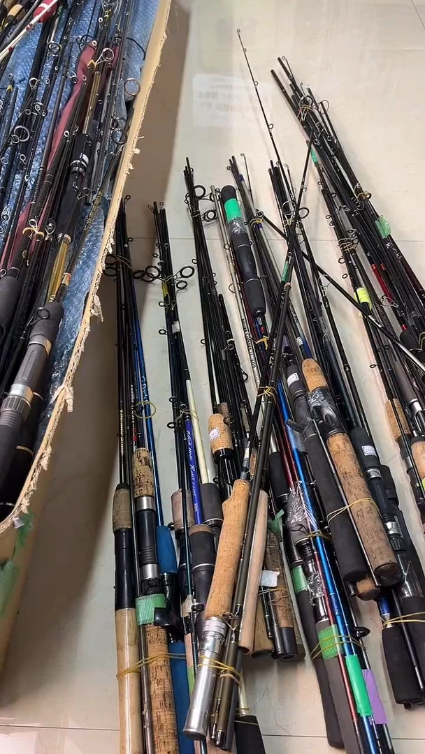 J****8中古鱼竿，实物以直播间为准