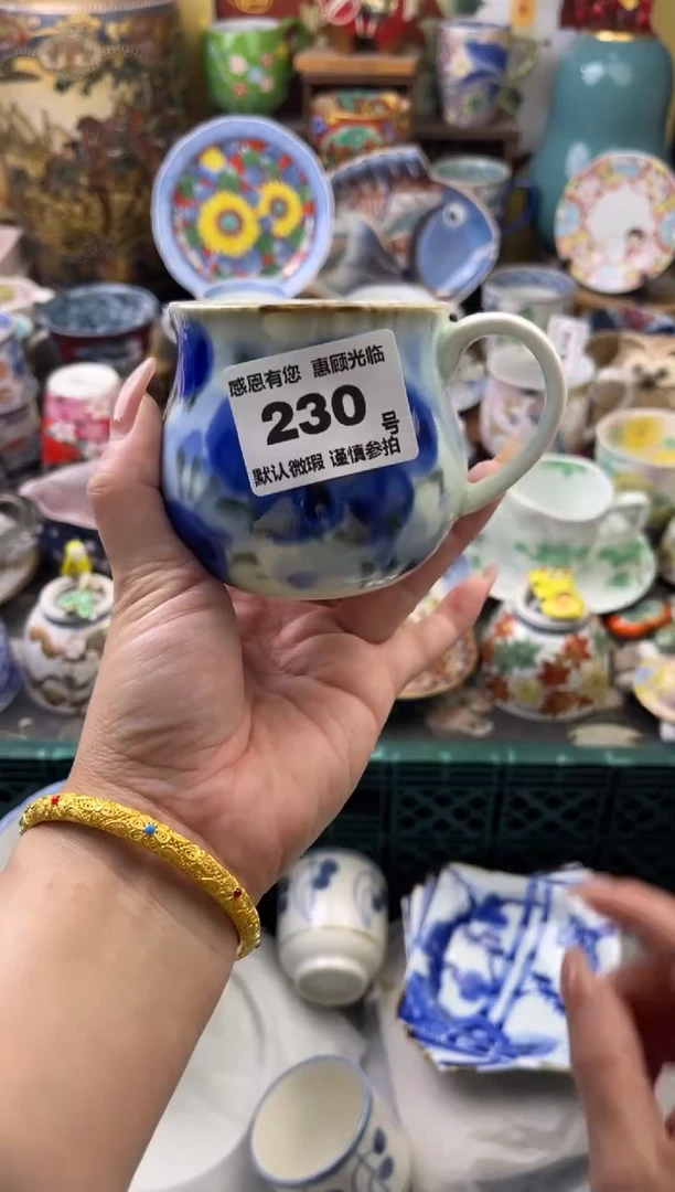 瓷片用****9230号六六工艺品瓷器