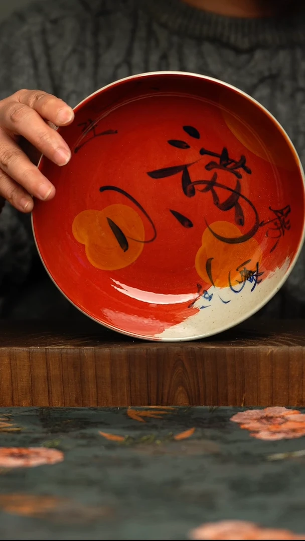 杯釉下彩手工手绘同款陶器