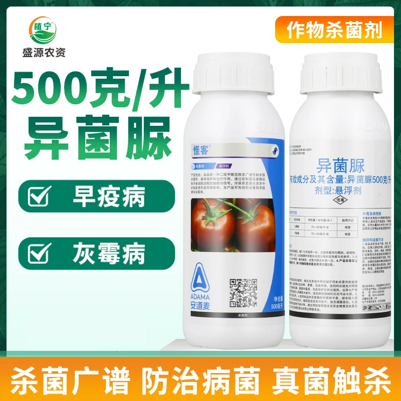 安道麦怪客 50%异菌脲 悬浮剂番茄西红柿早疫病灰霉病农药杀菌剂