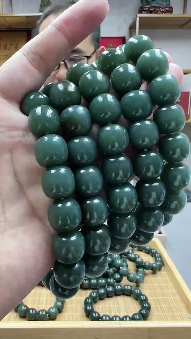 手串未镶嵌和田玉且末糖14多样性发货·拍一发一