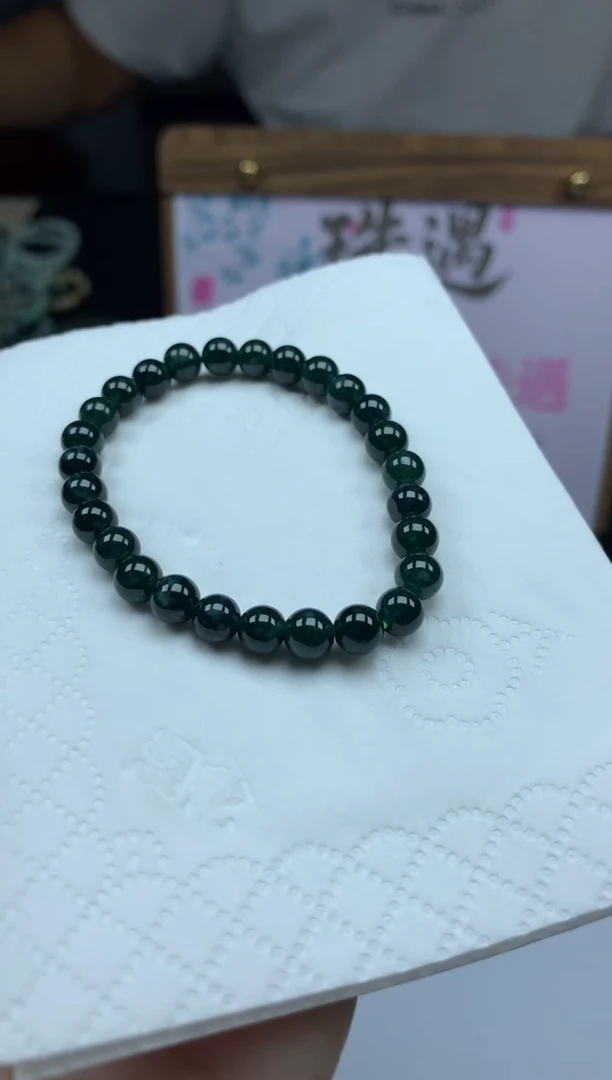 颈饰未镶嵌翡翠翡翠珠链