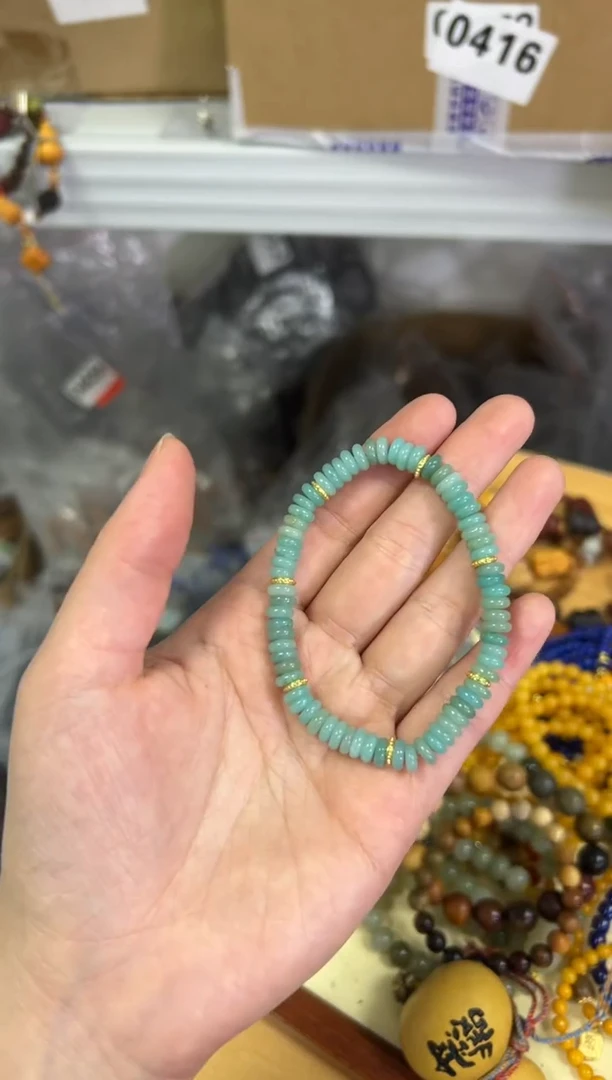 【闪购商品】天河石手链未镶嵌天河石蝶珠款手链