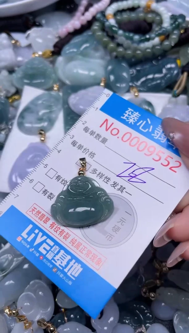 颈饰未镶嵌翡翠9552