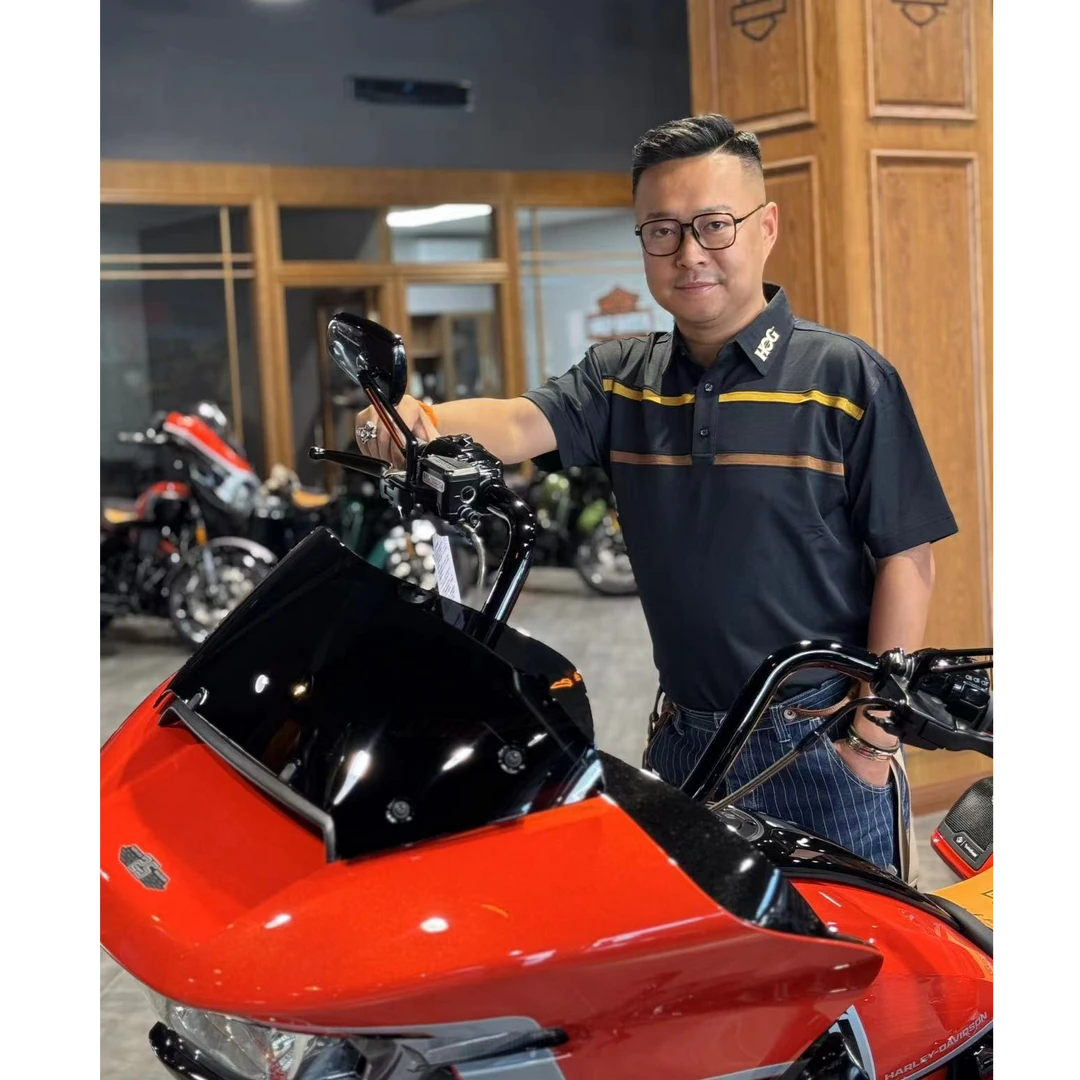 Harley Davidson/哈雷戴维森哈雷HOG短袖POLO衫