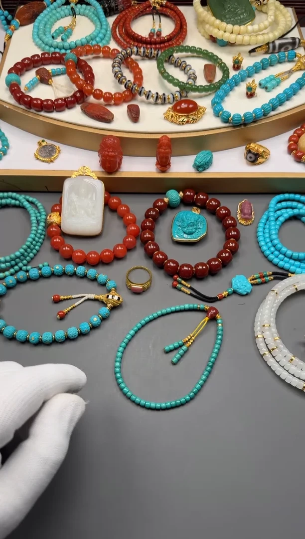 未镶嵌绿松石手串久*~1111