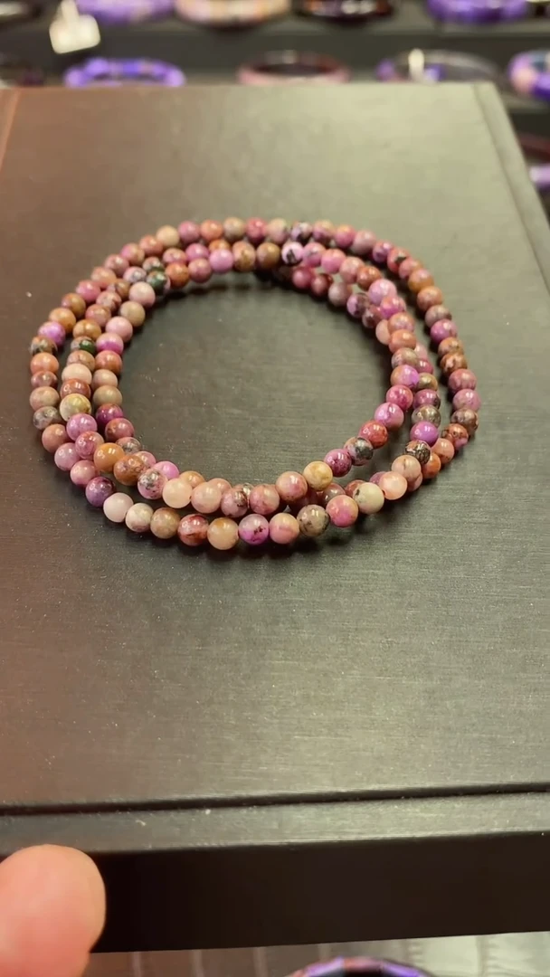 未镶嵌苏纪石（舒俱来）手串D10号三圈手串