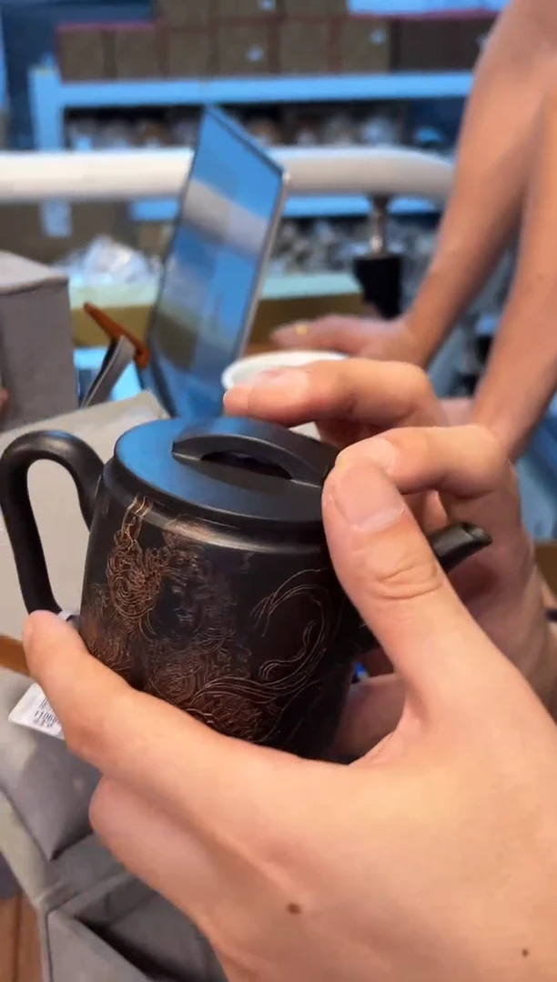 茶壶紫砂紫砂壶余宏达110689高汉瓦