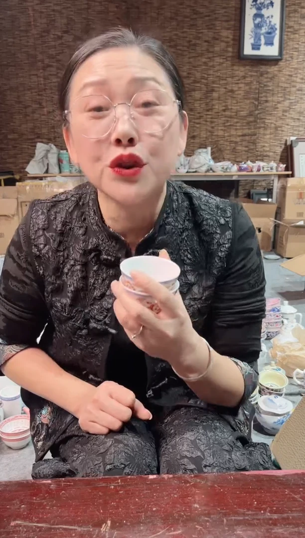 摆件景德镇陶瓷摆件K124