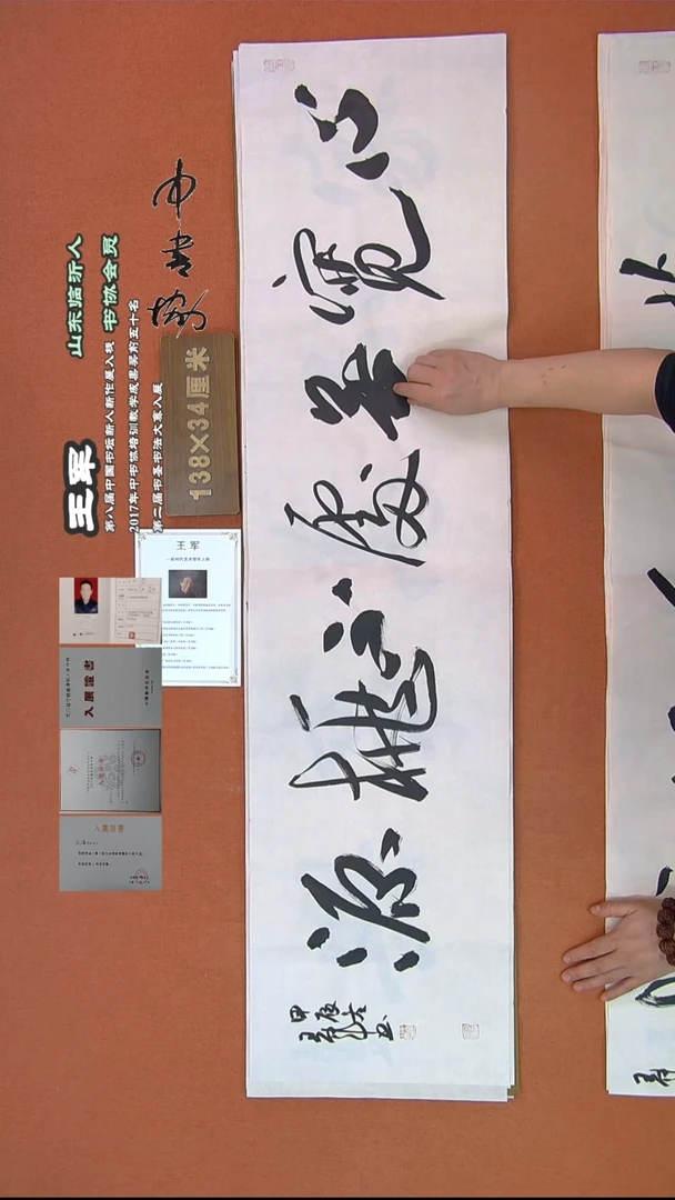 【闪购商品】书法214王军书法作品