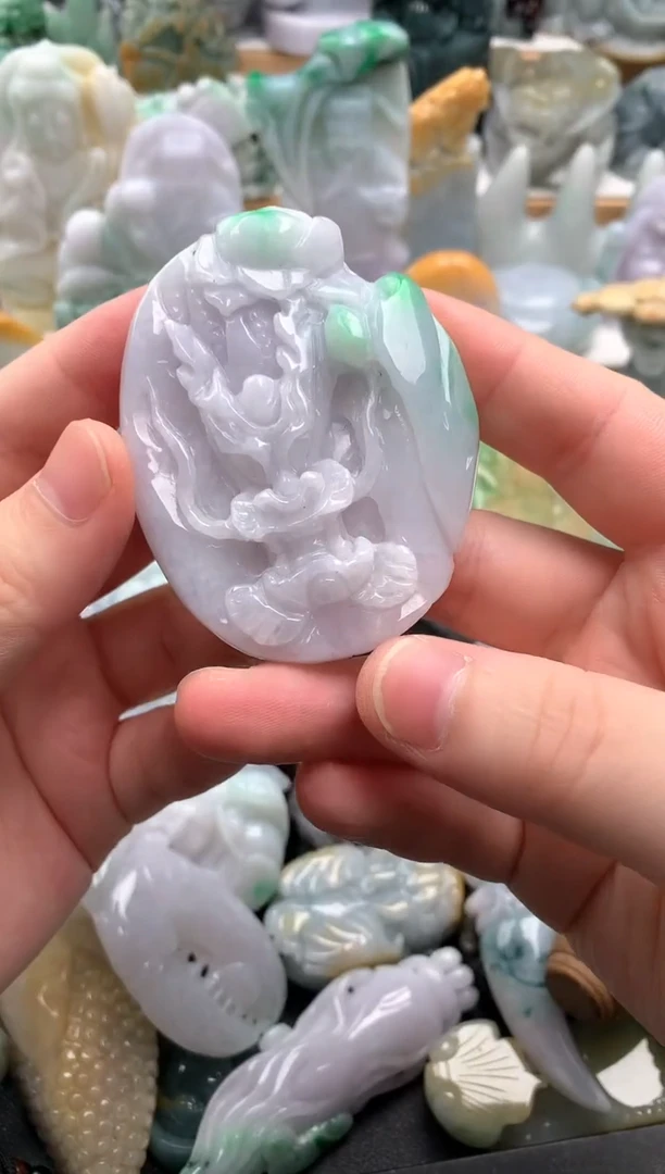 吊坠(不含链)未镶嵌翡翠1