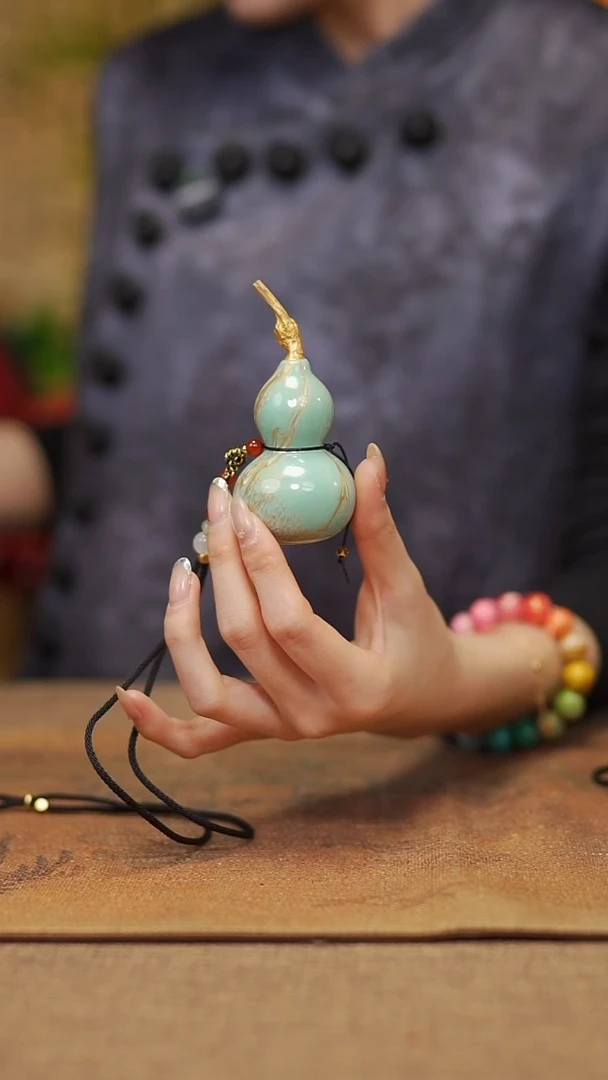 【闪购商品】746宴禾堂大漆脖挂葫芦68