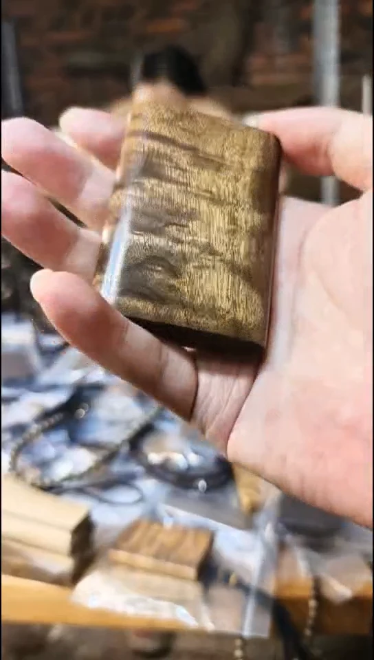 楠木（金丝楠）把件无事牌
