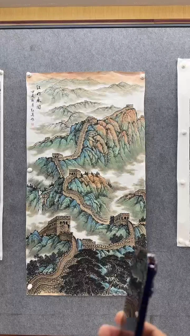 【闪购商品】绘画xc王红兵-六尺-国画