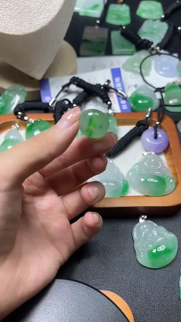 颈饰未镶嵌翡翠所见即所得 一图一物