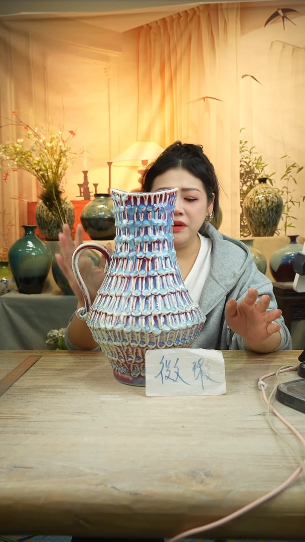 高35口12陶瓷花瓶花器