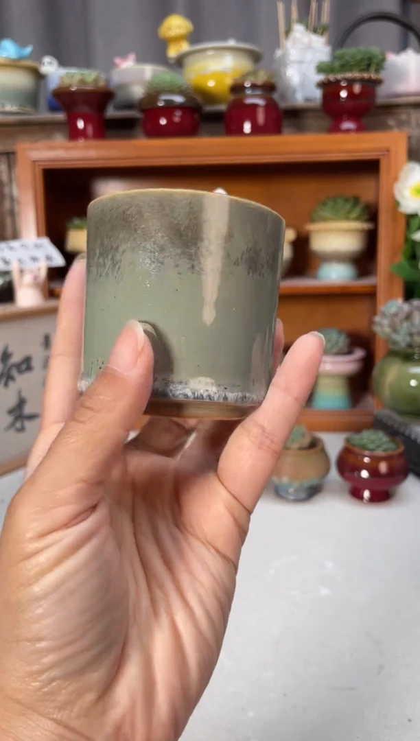 瓷片459知木小方花盆编号