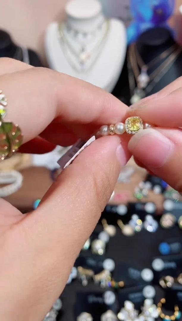 铜合金无925银戒指7553