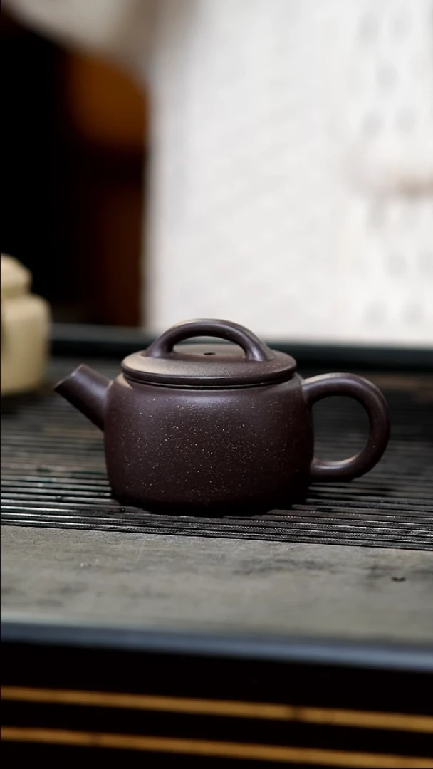 【闪购商品】紫砂茶壶白yu天青款一号汉瓦160cc