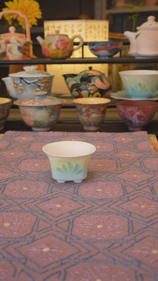 【闪购商品】春系列 雏菊品茗杯