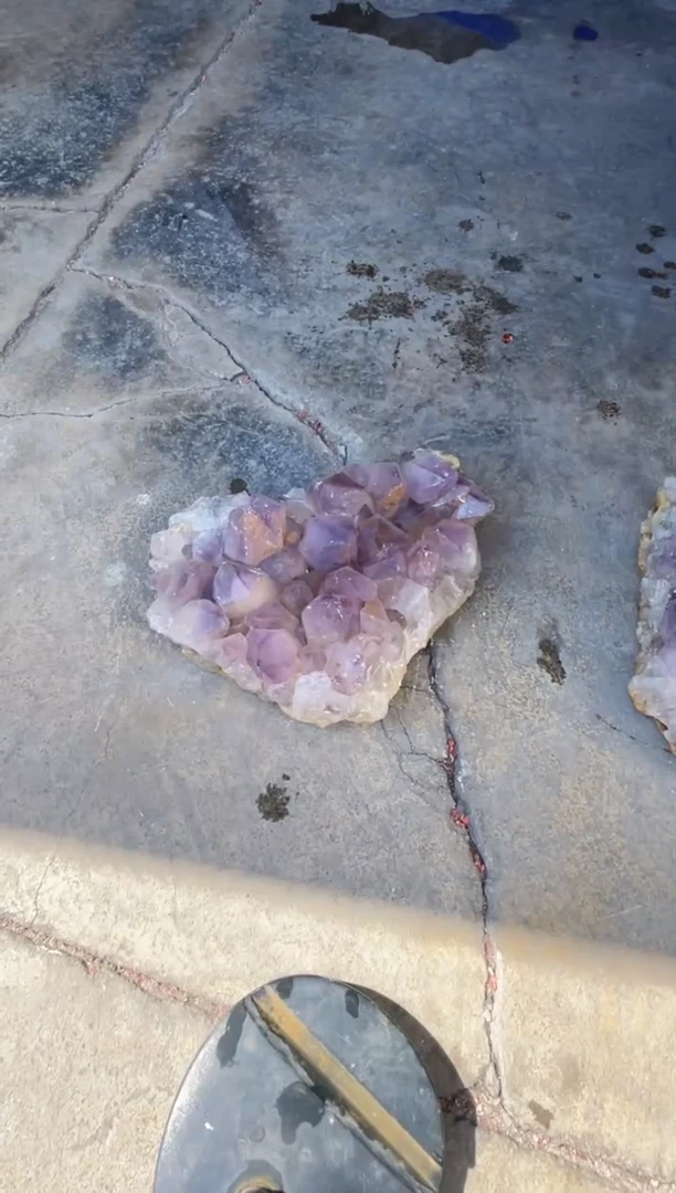 【闪购商品】水晶原石未镶嵌天然紫水晶原石摆件拍4单99发1