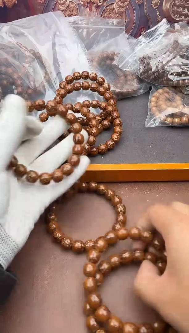 手串紫金鼠33号半实心