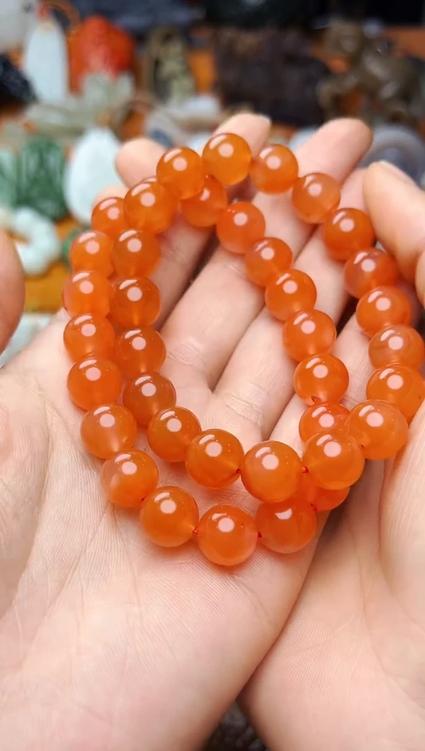 【闪购商品】南红玛瑙手串未镶嵌手串多样性拍一发一