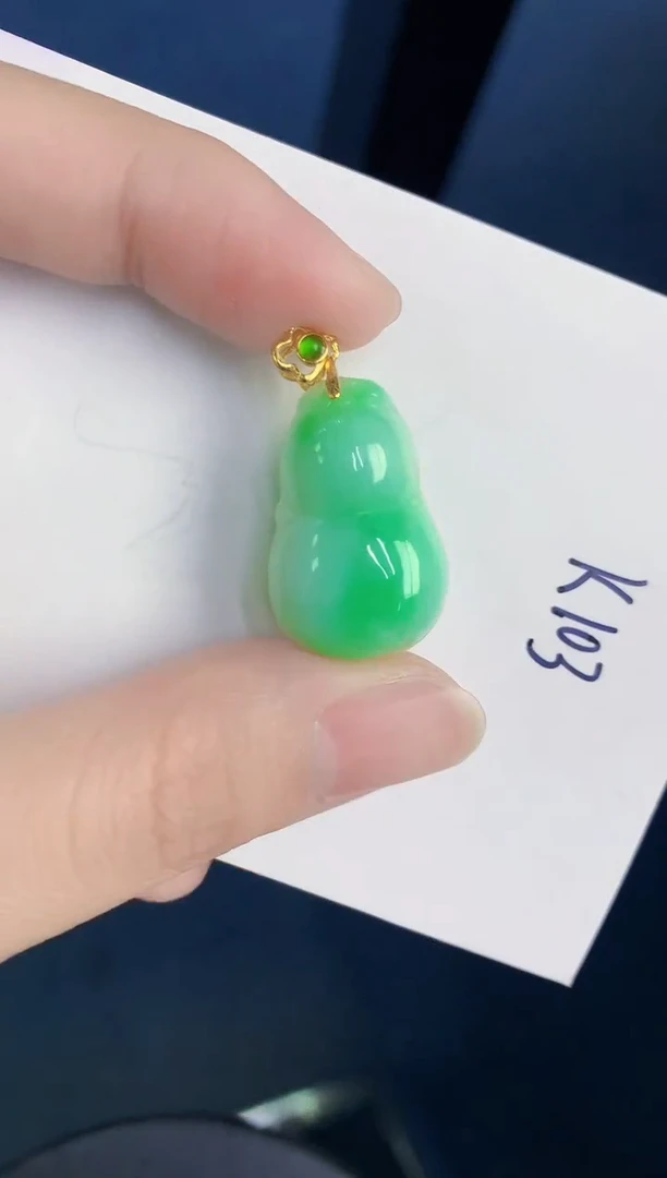 颈饰未镶嵌翡翠天然翡翠缅甸A货