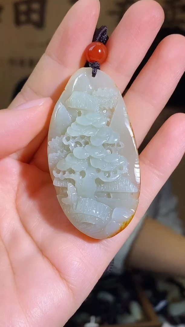 套链未镶嵌和田玉1