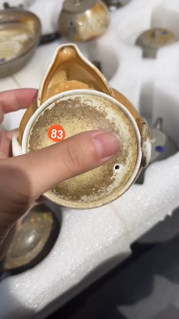 壶83号容量120-130ML壶中白泥