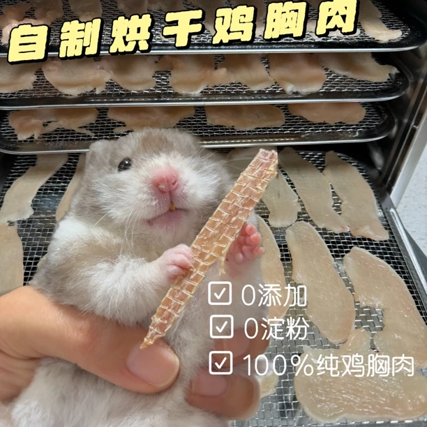 鼠鼠香烘鸡胸肉干
