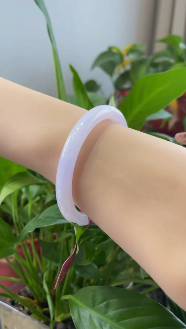 翡翠手镯未镶嵌023手镯53.4