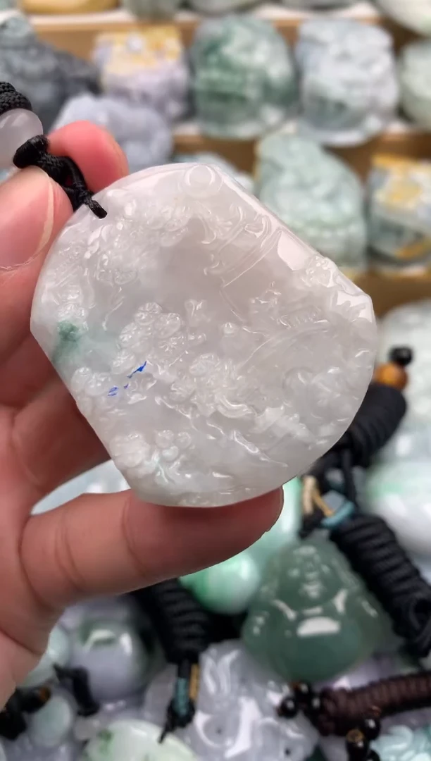 吊坠(不含链)未镶嵌翡翠1