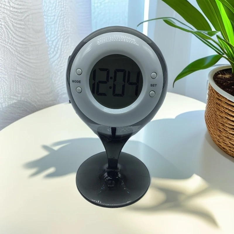 创意智能水魔法元素 水发电时钟水钟